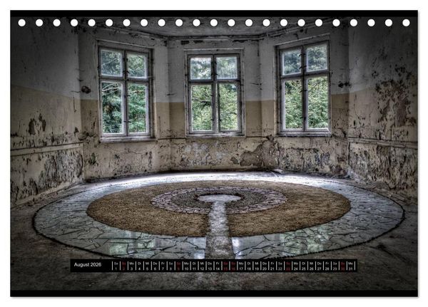 Produktbild: Lost Places, Vergessene Orte / AT-Version (Tischkalender 2026 DIN A5 quer), CALVENDO Monatskalender