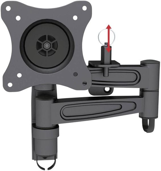 'SpeaKa Professional TV-Wandhalterung Ausziehbar, Mit Verriegelungsmechanismus 33,0cm (13') - 68,6cm (27') Neigbar+Schwe