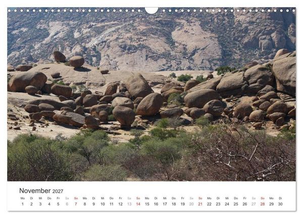 Produktbild: Namibia - Landschaftseindr&uuml;cke (Wandkalender 2027 DIN A3 quer), CALVENDO Monatskalender
