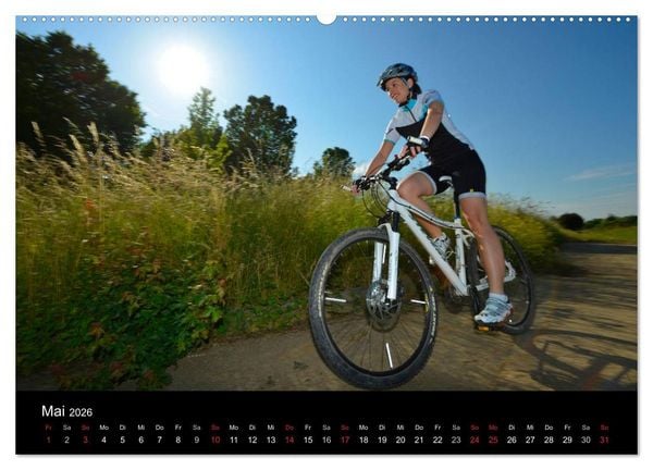 Produktbild: BIKE and FUN (Wandkalender 2026 DIN A2 quer), CALVENDO Monatskalender