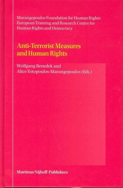 Produktbild: Anti-Terrorist Measures and Human Rights