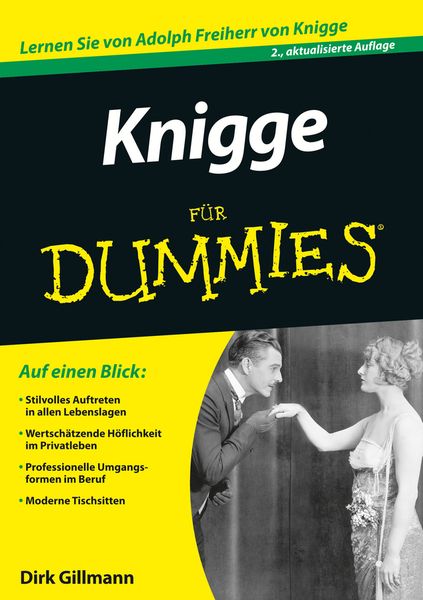 Produktbild: Knigge f&uuml;r Dummies