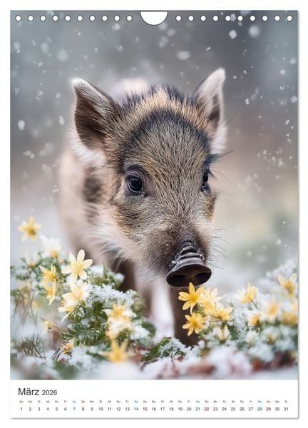 Produktbild: Wild und Wundervoll (Wandkalender 2026 DIN A4 hoch), CALVENDO Monatskalender