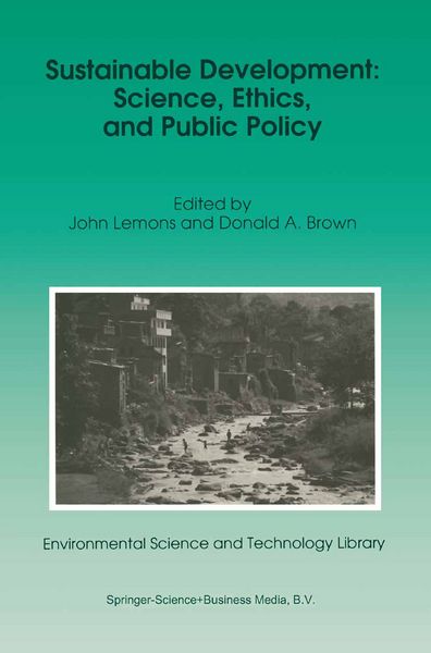 Produktbild: Sustainable Development: Science, Ethics, and Public Policy