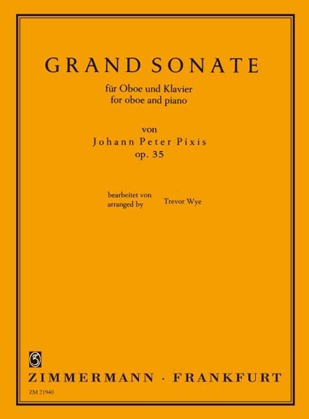 Grand Sonate op. 35  für Oboe und Klavier