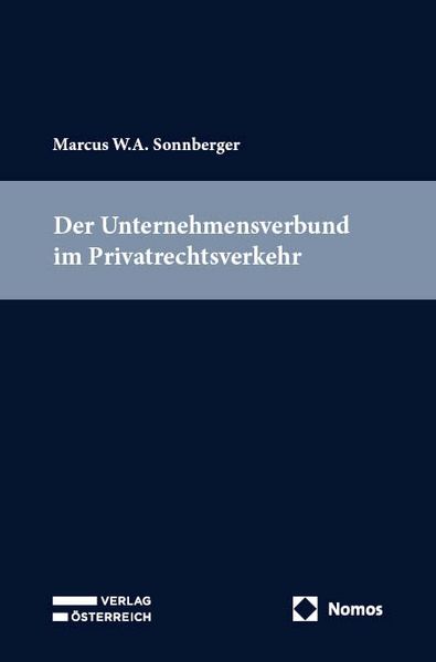 Produktbild: Der Unternehmensverbund im Privatrechtsverkehr
