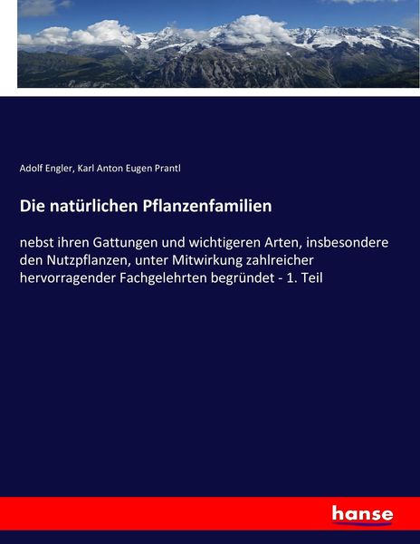 Produktbild: Die nat&uuml;rlichen Pflanzenfamilien