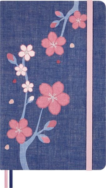 Produktbild: Moleskine Sakura Notizbuch limitiert L/A5, Geb liniert