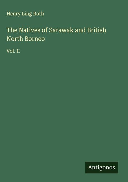 Produktbild: The Natives of Sarawak and British North Borneo