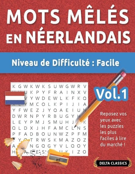 Produktbild: MOTS M&Ecirc;L&Eacute;S EN N&Eacute;ERLANDAIS - NIVEAU DE DIFFICULT&Eacute;