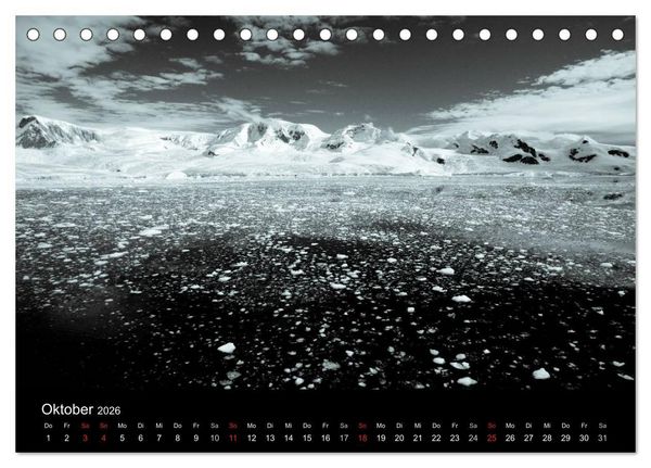Produktbild: Antarktis 68&deg; S&uuml;d (Tischkalender 2026 DIN A5 quer), CALVENDO Monatskalender