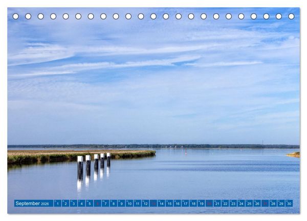 Produktbild: Dar&szlig;-Zingst Naturimpressionen (Tischkalender 2026 DIN A5 quer), CALVENDO Monatskalender