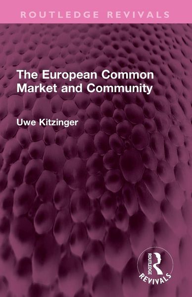 Produktbild: The European Common Market and Community