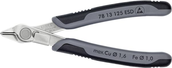 Knipex Super-Knips 78 13 125 ESD ESD Printzange ohne Facette 125mm