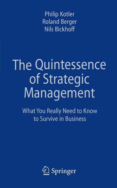 Produktbild: The Quintessence of Strategic Management