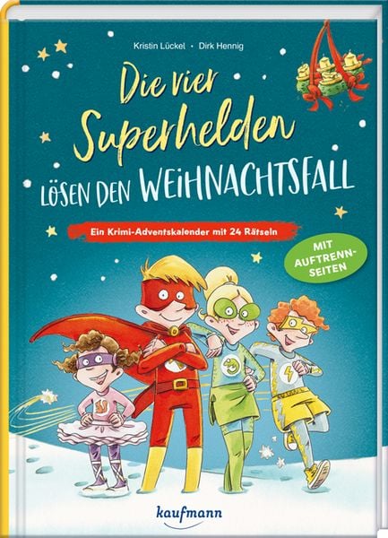 Produktbild: Die vier Superhelden l&ouml;sen den Weihnachtsfall