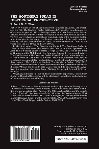 Produktbild: The Southern Sudan in Historical Perspective