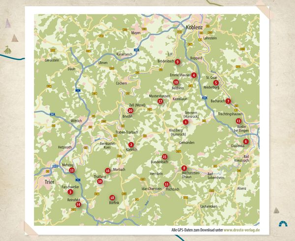 Produktbild: Hunsrück. Wandern für die Seele