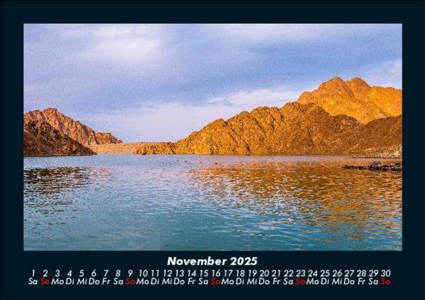 Produktbild: Die Seen der Erde 2025 Fotokalender DIN A5