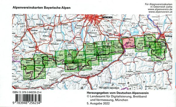 Produktbild: Chiemgauer Alpen, West, Hochries, Geigelstein