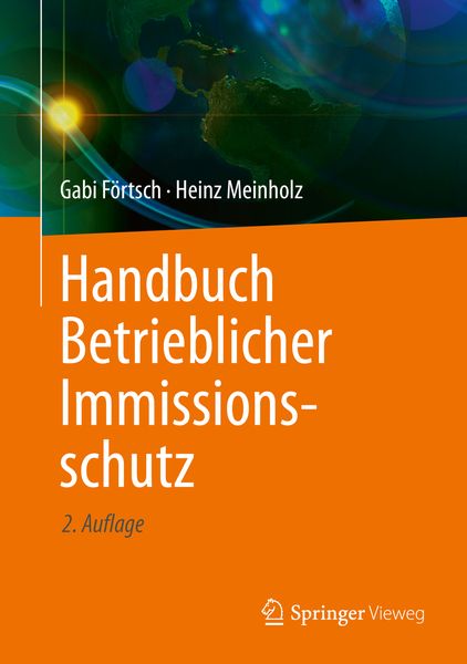 Produktbild: Handbuch Betrieblicher Immissionsschutz