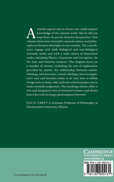 Produktbild: Theory and Practice in Aristotle's Natural Science