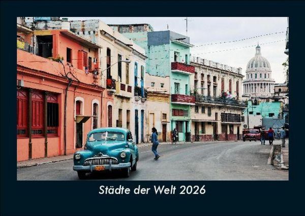 Städte der Welt 2026 Fotokalender DIN A5