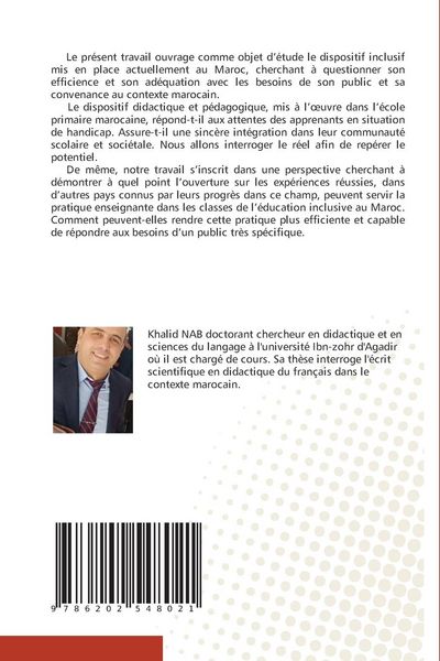 Produktbild: La scolarisation des apprenants en situation de handicap au Maroc