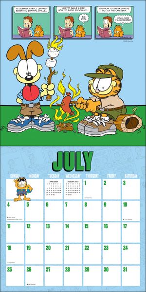 Produktbild: Garfield 2027 &ndash; Wandkalender