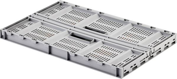 Produktbild: Alutec 05120 Klappbox (L x B x H) 400 x 600 x 230mm Grau 1St.
