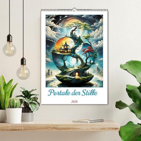 Produktbild: Portale der Stille (Wandkalender 2026 DIN A2 hoch), CALVENDO Monatskalender