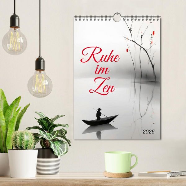 Produktbild: Ruhe im Zen (Wandkalender 2026 DIN A4 hoch), CALVENDO Monatskalender