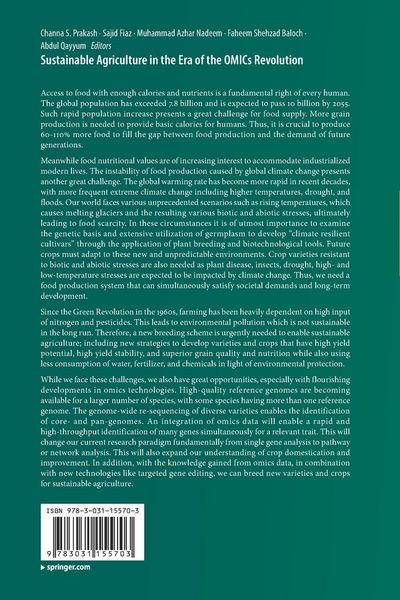 Produktbild: Sustainable Agriculture in the Era of the OMICs Revolution