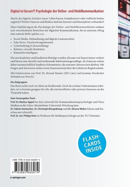 Produktbild: Digital ist besser?! Psychologie der Online- und Mobilkommunikation