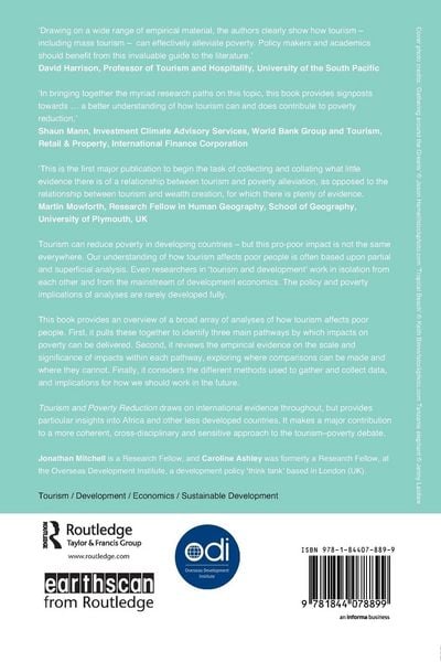 Produktbild: Tourism and Poverty Reduction