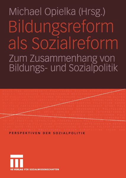 Bildungsreform als Sozialreform