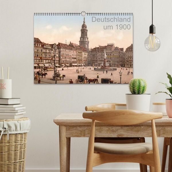 Produktbild: Deutschland um 1900 (Wandkalender 2026 DIN A3 quer), CALVENDO Monatskalender