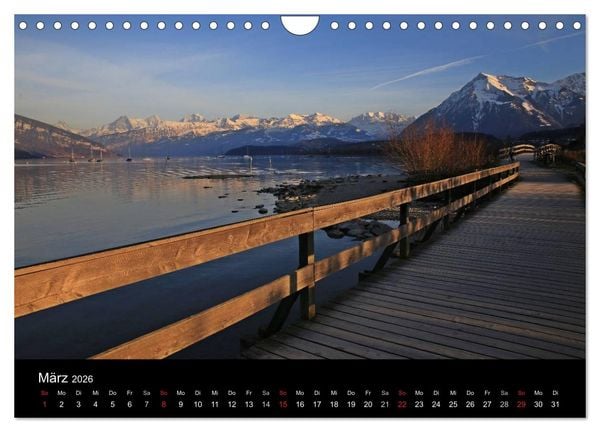 Produktbild: Unterwegs in den Schweizer Bergen - swissmountainview.ch (Wandkalender 2026 DIN A4 quer), CALVENDO Monatskalender