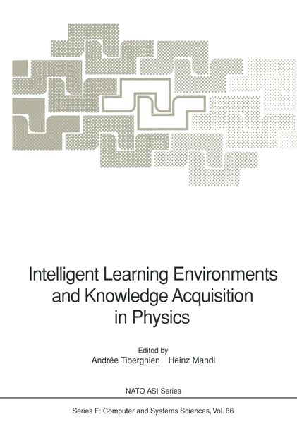 Produktbild: Intelligent Learning Environments and Knowledge Acquisition in Physics