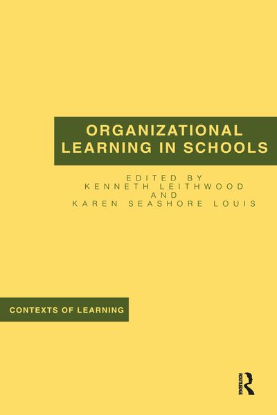 Produktbild: Organizational Learning in Schools