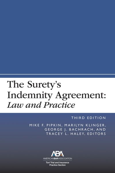 Produktbild: The Surety's Indemnity Agreement