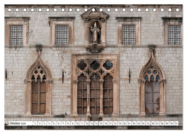 Produktbild: Adriaperle Dubrovnik (Tischkalender 2026 DIN A5 quer), CALVENDO Monatskalender