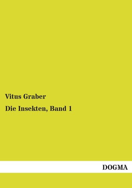 Produktbild: Die Insekten, Band 1