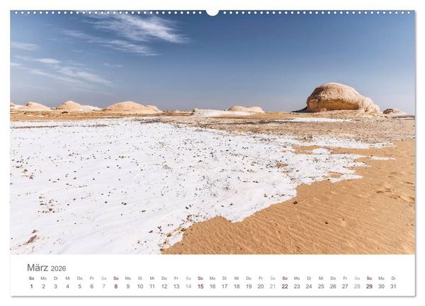 Produktbild: Impressionen - Wei&szlig;e W&uuml;ste (Wandkalender 2026 DIN A2 quer), CALVENDO Monatskalender