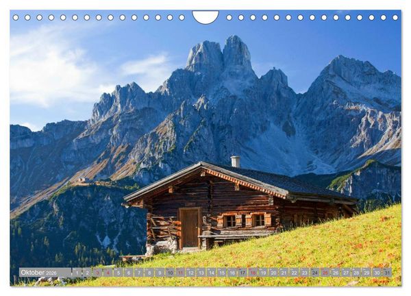 Produktbild: Die Bischofsm&uuml;tze im sch&ouml;nen Salzburger Land (Wandkalender 2026 DIN A4 quer), CALVENDO Monatskalender