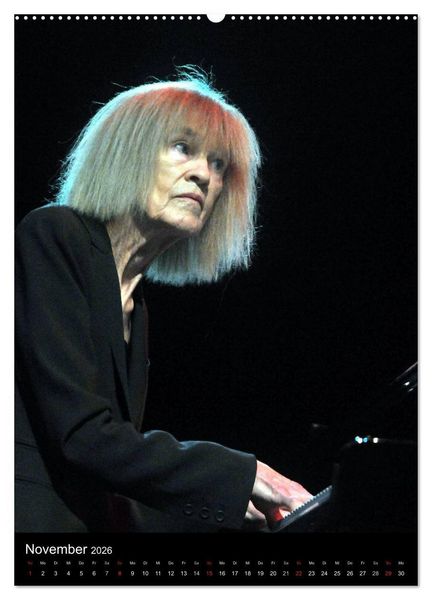 Produktbild: Jazz Frauen 2026 (Wandkalender 2026 DIN A2 hoch), CALVENDO Monatskalender