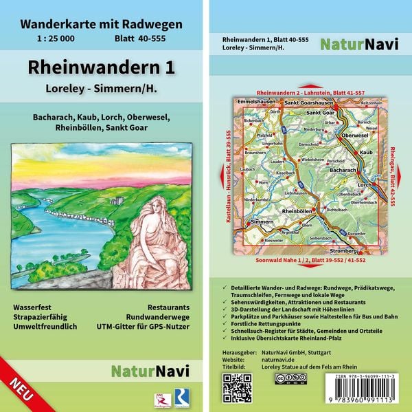 Produktbild: Rheinwandern 1 - Loreley - Simmern/H.