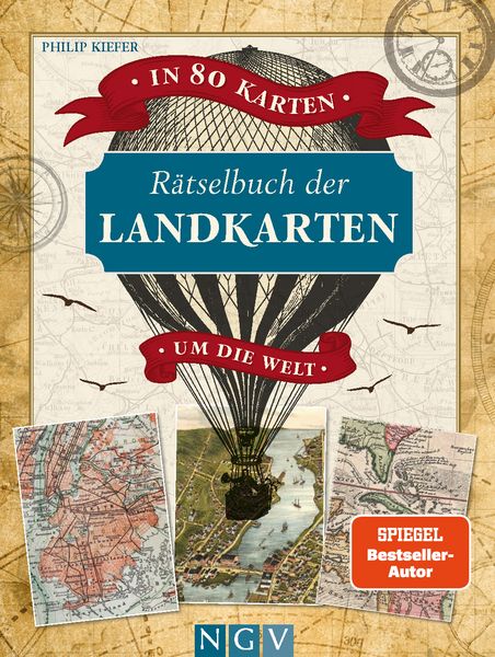 Produktbild: Rätselbuch der Landkarten • In 80 Karten um die Welt