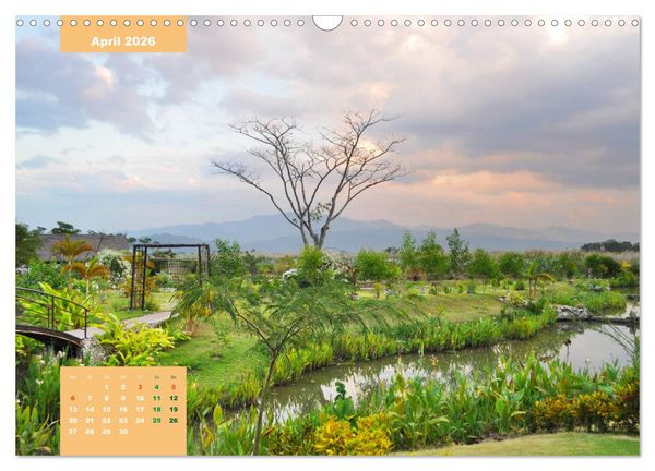 Produktbild: Erlebe mit mir Thailand der Norden (Wandkalender 2026 DIN A3 quer), CALVENDO Monatskalender