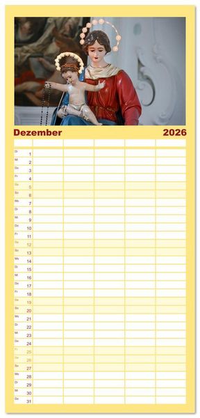 Produktbild: Familienplaner 2026 - Sehnsuchtsort Amalfik&uuml;ste mit 5 Spalten (Wandkalender, 21 x 45 cm) CALVENDO